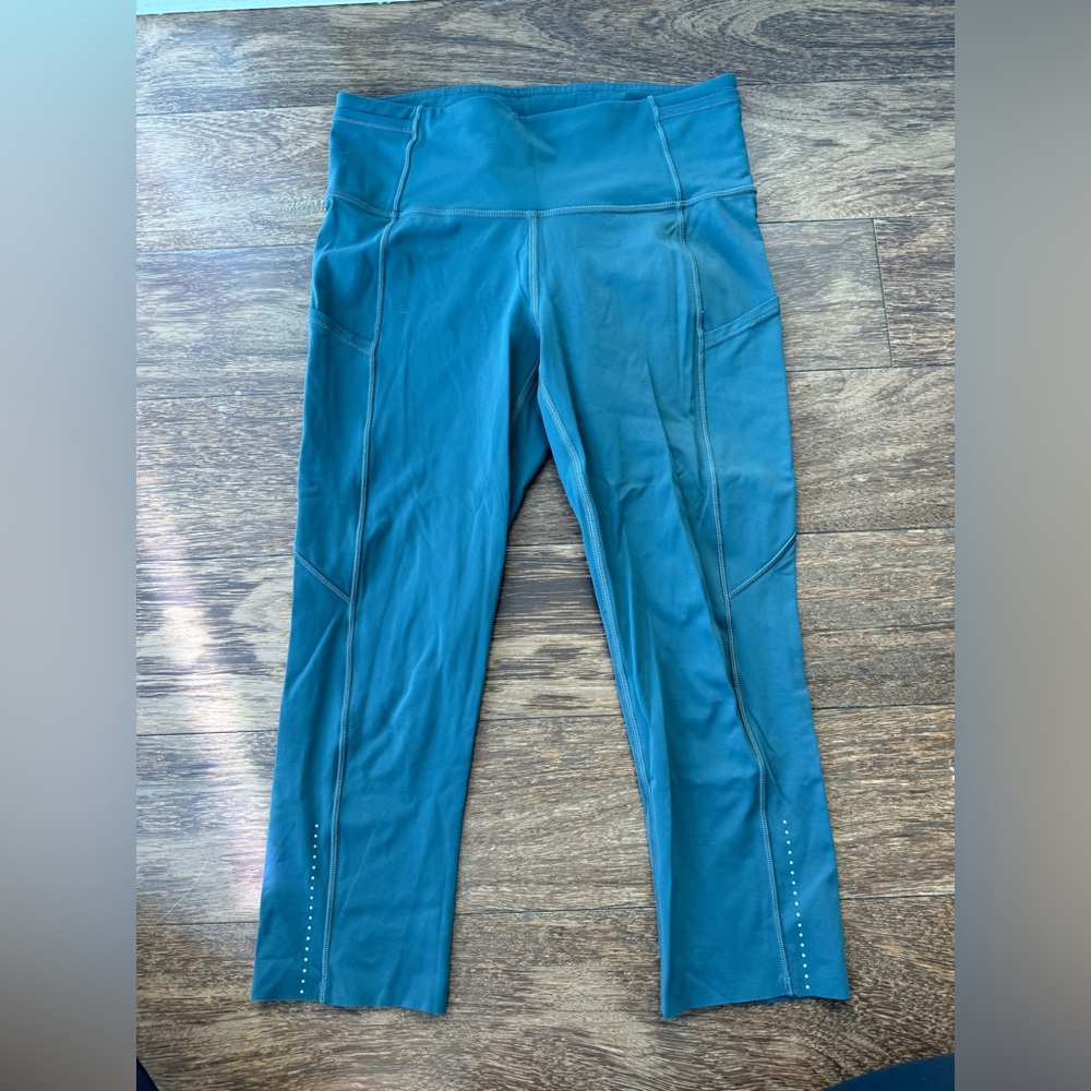 Lululemon Fast and Free High-Rise Crop 19” with Pockets
